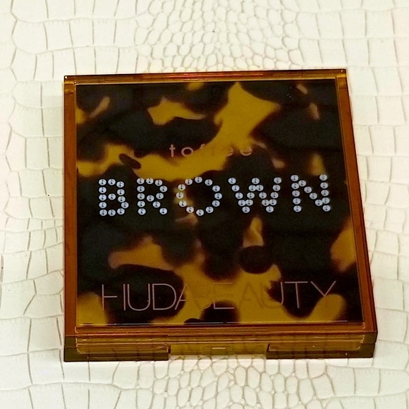 Brand New Huda Beauty Toffee Brown Obsessions Eyeshadow Palette (NIB) - Picture 3 of 6